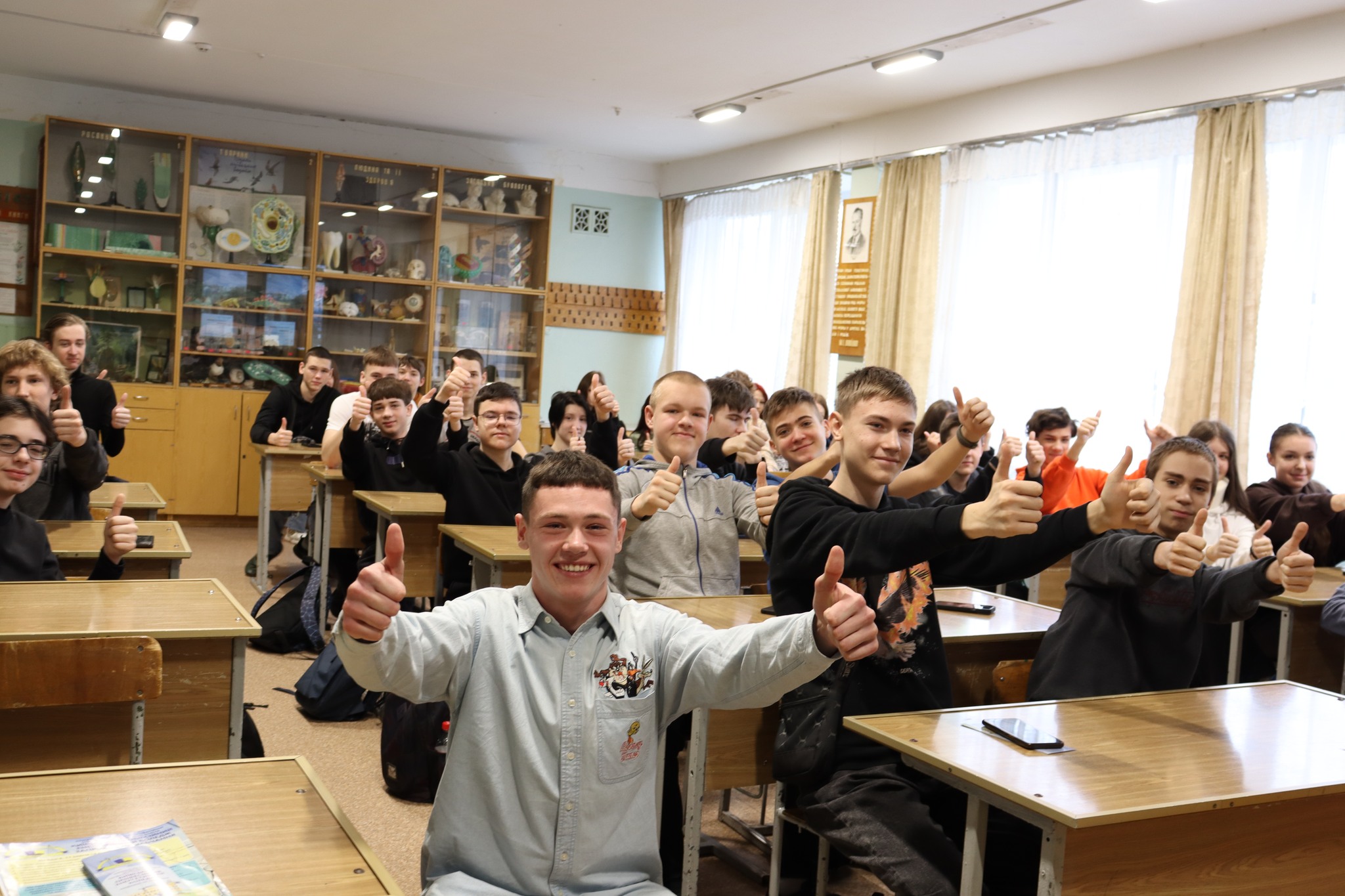 Профорієнтаційна команда завітала до шкіл  Києва та Вишгорода!