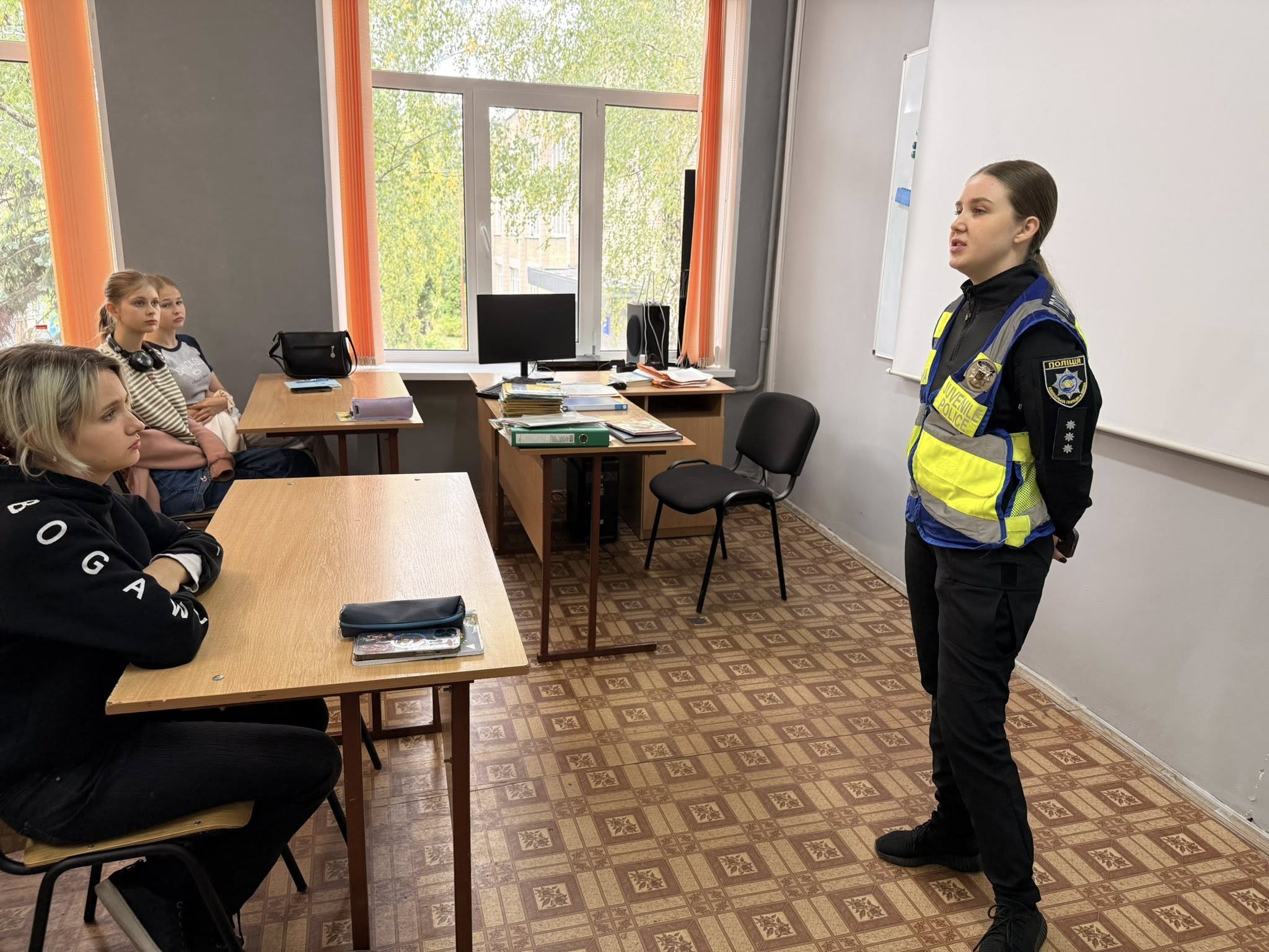 До нашого коледжу завітали представники ювенальної поліції