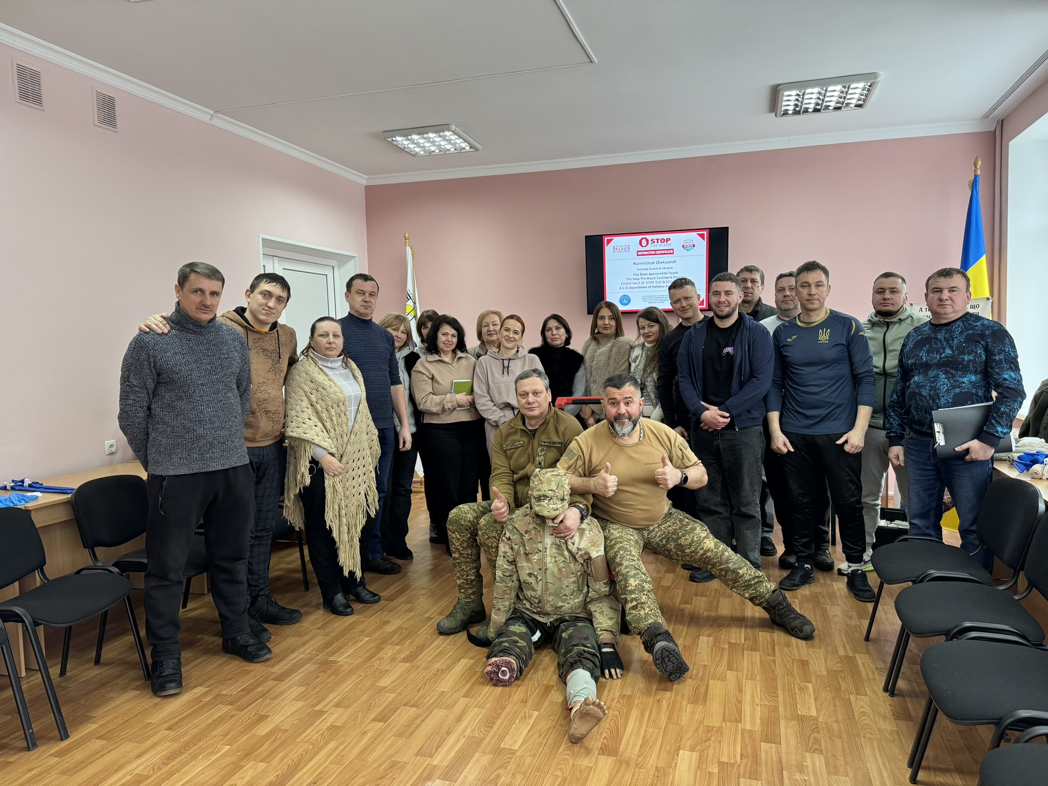 Тренінг з домедичної допомоги